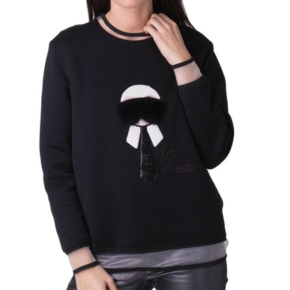 Fendi Karlito Top, Size 38 - Picture 1 of 10